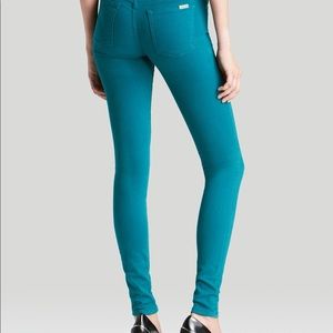 Joes jeans high waist teal size 25
